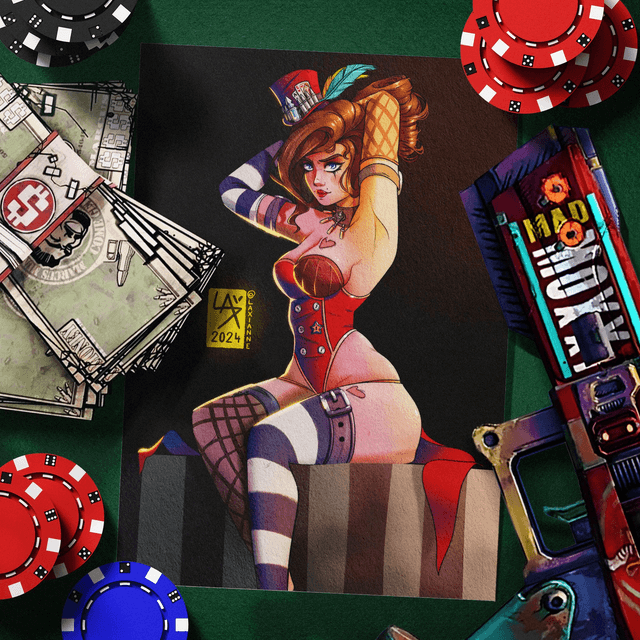 Mad Moxxi - A5 Print