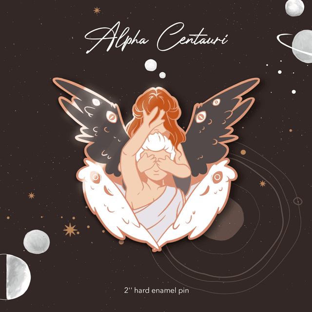 Alpha Centauri Enamel Pin